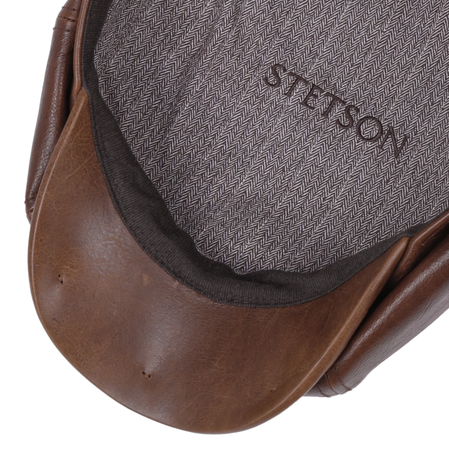Hatteras Cowhide Flatcap By Stetson 4 Hatteras Cowhide Flatcap By Stetson – Bild 2