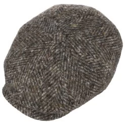 Hatteras Wool Colour Neps Flatcap By Stetson