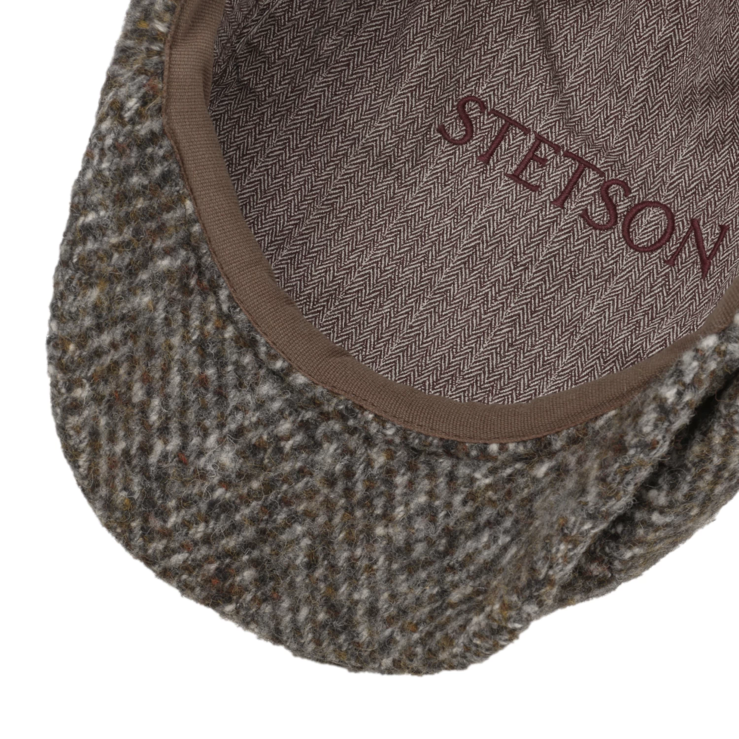 Hatteras Wool Colour Neps Flatcap By Stetson 8 Hatteras Wool Colour Neps Flatcap By Stetson – Bild 6
