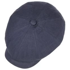 Hatteras Worker Leinen Flatcap By Stetson