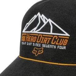Hero Dirt Snapback Cap By FOX -Modehutgeschäft Hero Dirt Snapback Cap by FOX schwarz.61092 4rf4