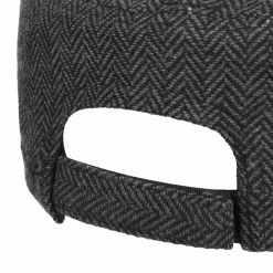 Herringbone Armycap By Lipodo -Modehutgeschäft Herringbone Armycap by Lipodo schwarz grau.48654 3rf179