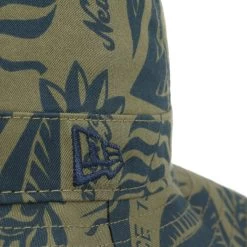 Hibiscus Print Bucket Baumwollhut By New Era -Modehutgeschäft Hibiscus Print Bucket Baumwollhut by New Era oliv.59735 4rf14