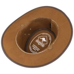 Hooley Lederhut By Scippis -Modehutgeschäft Hooley Lederhut by Scippis hellbraun.43770 2rf175