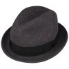 Hutchins Player Wollhut By Bailey 1922 -Modehutgeschäft Hutchins Player Wollhut by Bailey 1922 grau.62514 1rf13
