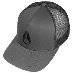 Iconed Trucker Cap By Nixon -Modehutgeschäft Iconed Trucker Cap by Nixon anthrazit.47514 1rf16