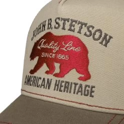 JBS-Bear Trucker Cap By Stetson -Modehutgeschäft JBS Bear Trucker Cap by Stetson beige.49838 4rf15