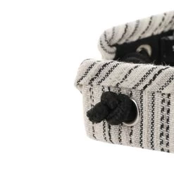 Jaliva Stripe Mix Visor By Seeberger -Modehutgeschäft Jaliva Stripe Mix Visor by Seeberger schwarz.64882 5rf4