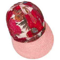 Kamila Flowers Strohcap By Seeberger -Modehutgeschäft Kamila Flowers Strohcap by Seeberger rosa.58301 1rf25
