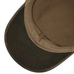 Katonah Cotton Army Cap By Stetson -Modehutgeschäft Katonah Cotton Army Cap by Stetson hellbraun.49821 2rf175