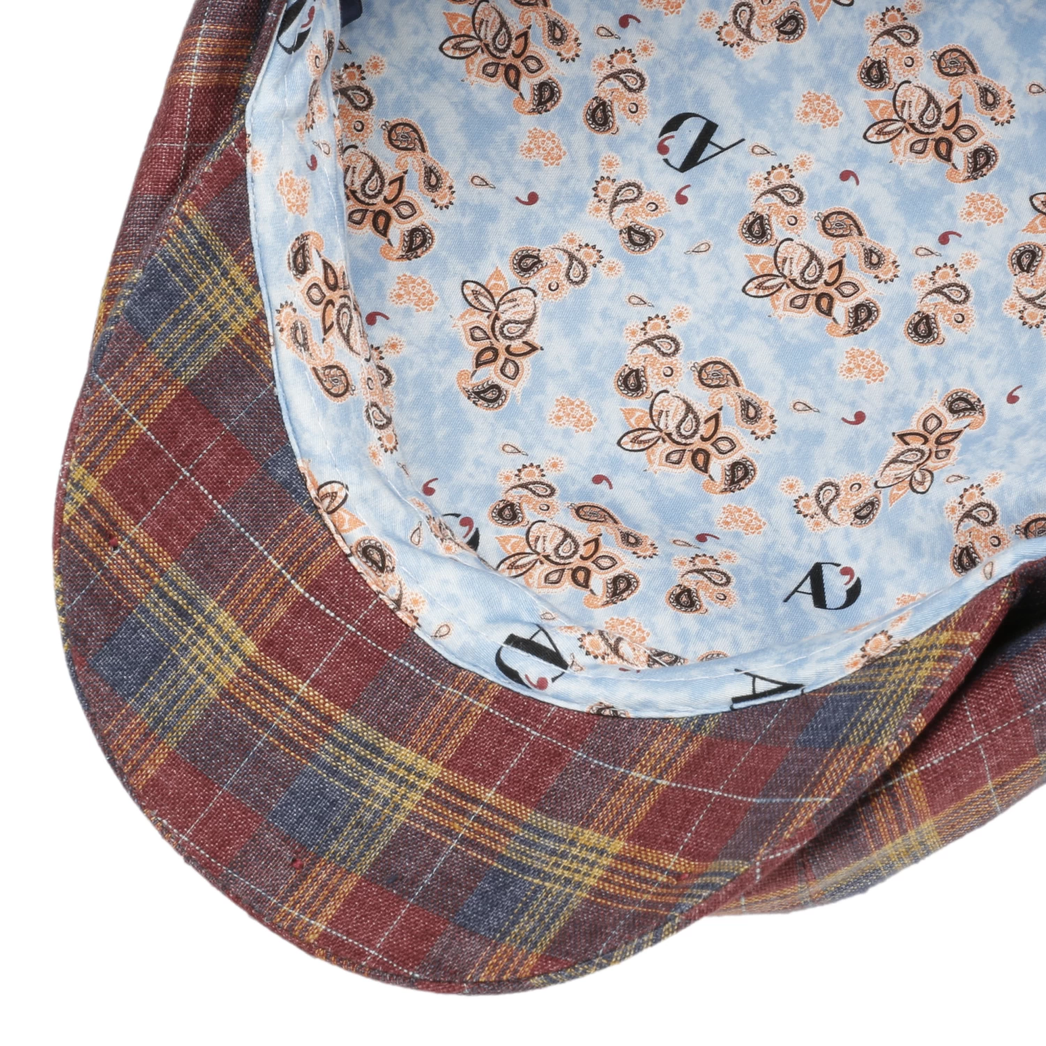 Kayoto Check Leinen Flatcap By Alfonso DEste 4 Kayoto Check Leinen Flatcap By Alfonso DEste – Bild 2