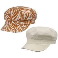 Kendy Floral Elbsegler Wendemütze By Mayser -Modehutgeschäft Kendy Floral Elbsegler Wendemuetze by Mayser rost.62052 rf18