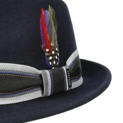 Lancover Trilby Wollhut By Stetson -Modehutgeschäft Lancover Trilby Wollhut by Stetson dunkelblau.62201 4rf192