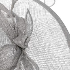 Large Plate Sinamay Fascinator By Seeberger -Modehutgeschäft Large Plate Sinamay Fascinator by Seeberger grau.64914 4rf13