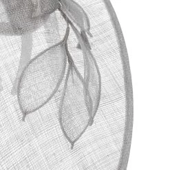 Large Plate Sinamay Fascinator By Seeberger -Modehutgeschäft Large Plate Sinamay Fascinator by Seeberger grau.64914 5rf13