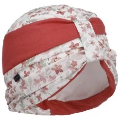 Lasina Flower Turban By Lipodo -Modehutgeschäft Lasina Flower Turban by Lipodo rot.61662 rf3