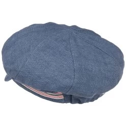 Leinen Ballonmütze Mit Schleife By Bedacht -Modehutgeschäft Leinen Ballonmuetze mit Schleife by bedacht dunkelblau.49863 3rf192