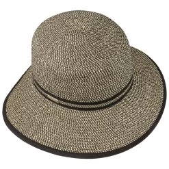 Leontine Strohhut By Seeberger -Modehutgeschäft Leontine Strohhut by Seeberger schwarz.58152 1rf4