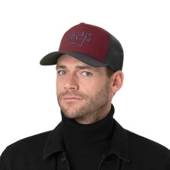 Lettering Trucker Cap By Lierys 12 Lettering Trucker Cap By Lierys -Modehutgeschäft Lettering Trucker Cap by Lierys.62780 8