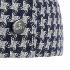 Levaso Check Flatcap By Lierys -Modehutgeschäft Levaso Check Flatcap by Lierys dunkelblau.61567 4rf192