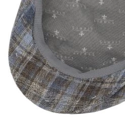 Livano Linen Check Flatcap By Lierys 12 Livano Linen Check Flatcap By Lierys -Modehutgeschäft Livano Linen Check Flatcap by Lierys blau.60782 2rf2