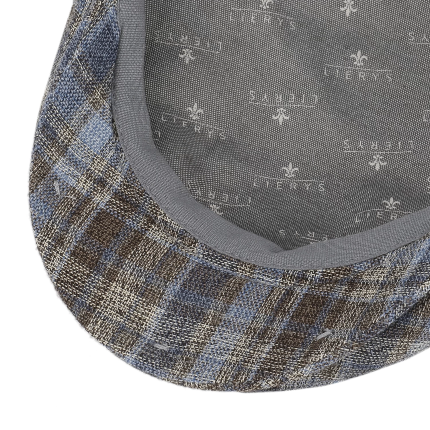 Livano Linen Check Flatcap By Lierys 5 Livano Linen Check Flatcap By Lierys – Bild 3