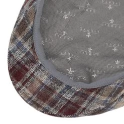 Livano Linen Check Flatcap By Lierys 13 Livano Linen Check Flatcap By Lierys -Modehutgeschäft Livano Linen Check Flatcap by Lierys rot.60782 2rf3