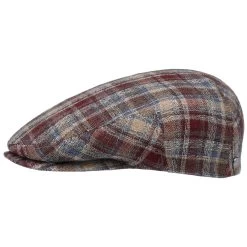 Livano Linen Check Flatcap By Lierys 17 Livano Linen Check Flatcap By Lierys -Modehutgeschäft Livano Linen Check Flatcap by Lierys rot.60782 rf3