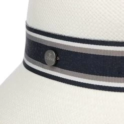 Malisa Panamahut By Lierys -Modehutgeschäft Malisa Panamahut by Lierys wei blau.62283 4rf258