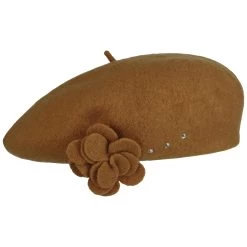 Marilisa Wollbaske Mit Blume By Lierys -Modehutgeschäft Marilisa Wollbaske mit Blume by Lierys senf.64440 rf68