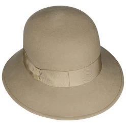 Merino Wool Glockenhut By Borsalino -Modehutgeschäft Merino Wool Glockenhut by Borsalino hellbeige.64611 1rf47