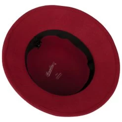 Merino Wool Glockenhut By Borsalino -Modehutgeschäft Merino Wool Glockenhut by Borsalino rot.64611 2rf3