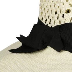 Monaco Strohhut By Betmar -Modehutgeschäft Monaco Strohhut by Betmar schwarz.64115 5rf4