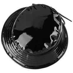 Monica Lack Regenhut By McBURN -Modehutgeschäft Monica Lack Regenhut by McBURN schwarz.58118 1rf4