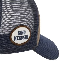 Motor State Cord Mesh Cap By King Kerosin -Modehutgeschäft Motor State Cord Mesh Cap by King Kerosin braun.60691 5rf11