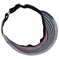 Multicolour Strohvisor By Seeberger -Modehutgeschäft Multicolour Strohvisor by Seeberger fuchsia.64104 2rf84