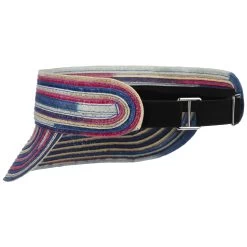Multicolour Strohvisor By Seeberger -Modehutgeschäft Multicolour Strohvisor by Seeberger fuchsia.64104 3rf84