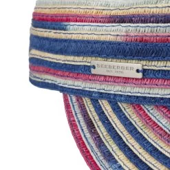 Multicolour Strohvisor By Seeberger -Modehutgeschäft Multicolour Strohvisor by Seeberger fuchsia.64104 4rf84