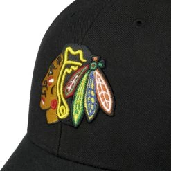 '47 BRAND NHL Blackhawks Ballpark Cap By 47 Brand -Modehutgeschäft NHL Blackhawks Ballpark Cap by 47 Brand schwarz.63043 4rf4
