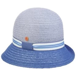 Nanni Twotone Strohhut By Mayser -Modehutgeschäft Nanni Twotone Strohhut by Mayser blau.65258 rf2