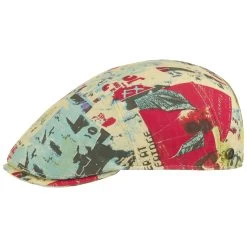Newspaper Flatcap By Lierys -Modehutgeschäft Newspaper Flatcap by Lierys bunt.58824 rf102