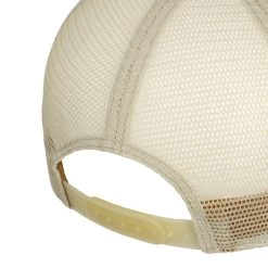 Organic Linen Sustainable Trucker Cap By Stetson -Modehutgeschäft Organic Linen Sustainable Trucker Cap by Stetson dunkelbeige.64228 3rf48