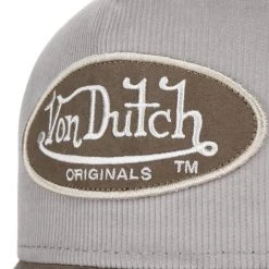 Oval Patch Ottawa Trucker Cap By Von Dutch -Modehutgeschäft Oval Patch Ottawa Trucker Cap by Von Dutch grau.64562 5rf13