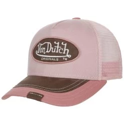 Oval Patch Ottawa Trucker Cap By Von Dutch -Modehutgeschäft Oval Patch Ottawa Trucker Cap by Von Dutch rosa.64562 rf25