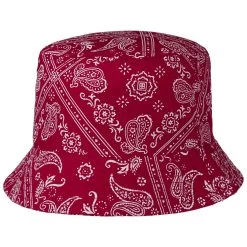 Paisley Bucket Baumwollhut By Lipodo -Modehutgeschäft Paisley Bucket Baumwollhut by Lipodo rot.61421 rf3