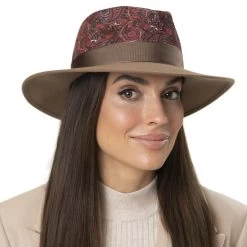 Paisley Crown Wollhut By Alfonso DEste -Modehutgeschäft Paisley Crown Wollhut by Alfonso D Este.63727 7