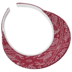 Paisley Visor By Lipodo -Modehutgeschäft Paisley Visor by Lipodo rot.61424 2rf3