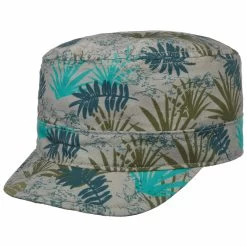 Palm Leaves Army Kindercap By Maximo -Modehutgeschäft Palm Leaves Army Kindercap by maximo blau.59050 rf2