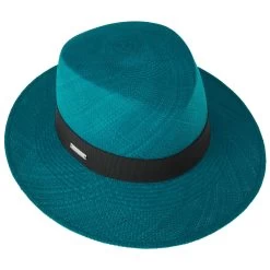 Panama Bogart Damenhut By Seeberger -Modehutgeschäft Panama Bogart Damenhut by Seeberger petrol.53084 1rf43