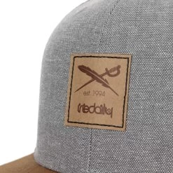 Panel Hi-Rise Snap Back Cap By Iriedaily -Modehutgeschäft Panel Hi Rise Snap Back Cap by iriedaily grau.65951 4rf13